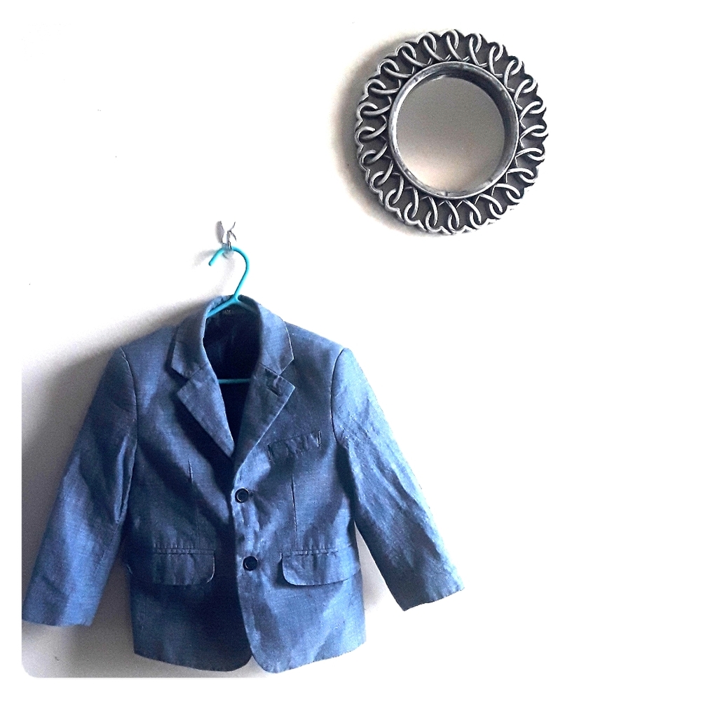 Size 5 Denim Blue Bocaccio Blazer